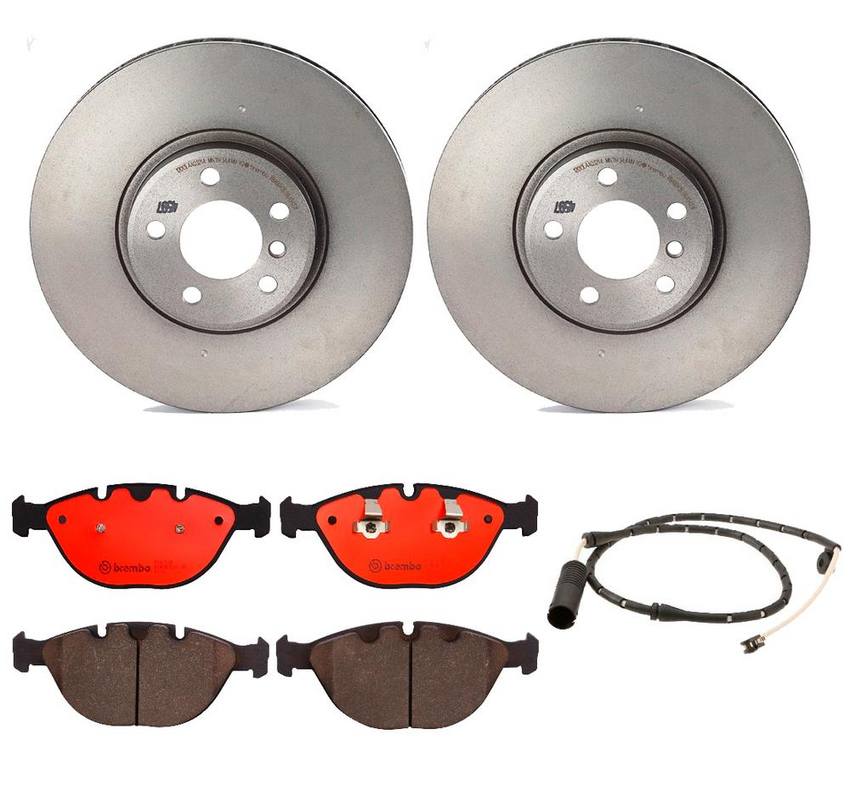 BMW Brembo Brake Kit - Pads and Rotors Front (356mm) (Ceramic) 34351165579 - Brembo 1527271KIT